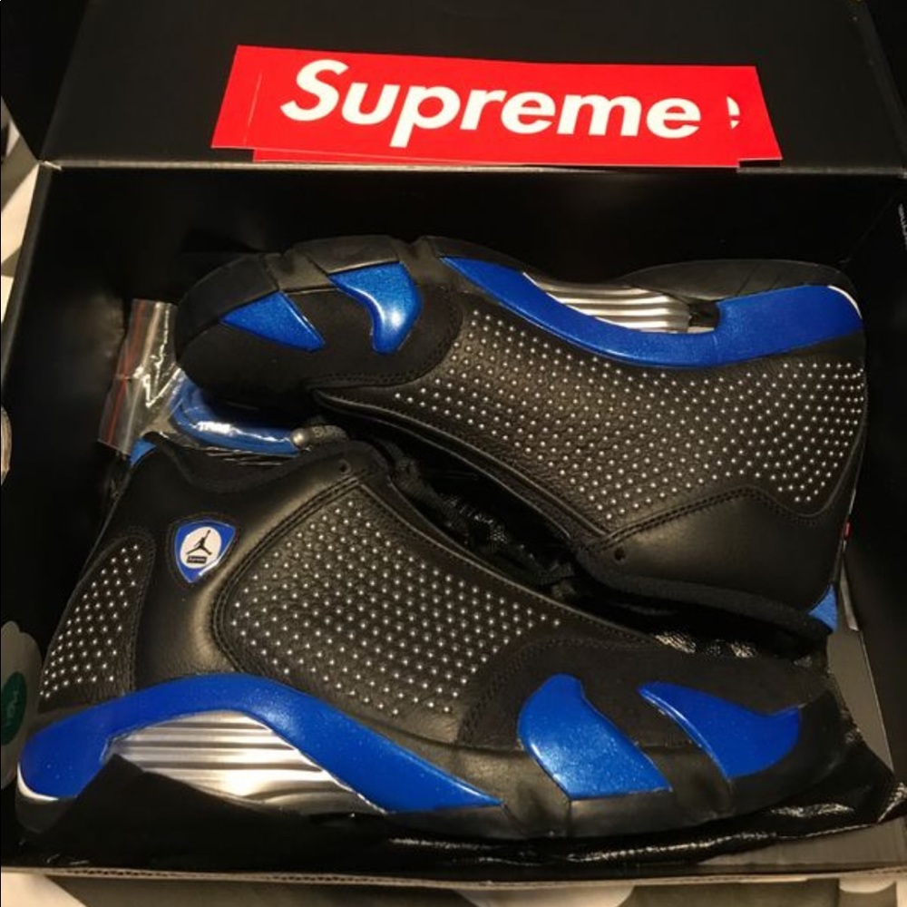 Supreme X Air Jordan 14 collab size 8.5